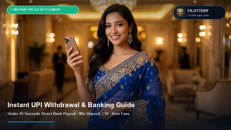 11LOTTERY Instant UPI Withdrawal & ₹10 INR Deposit Tutorial
